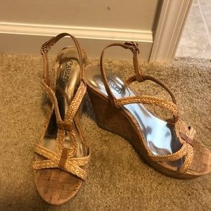 Carlos Santana wedge sandals